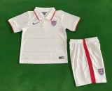 2014 USA Home Retro Kids Soccer Jersey