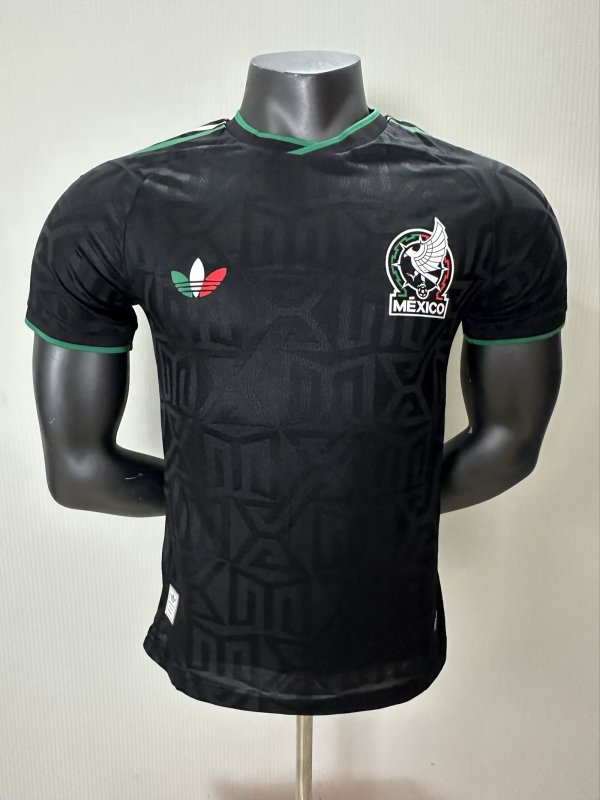 25-26 Mexico Black Special Edition Fans Soccer Jersey 1:1 Thai Quality
