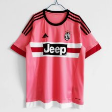 2015-2016 JUV Away Pink Retro Soccer Jersey