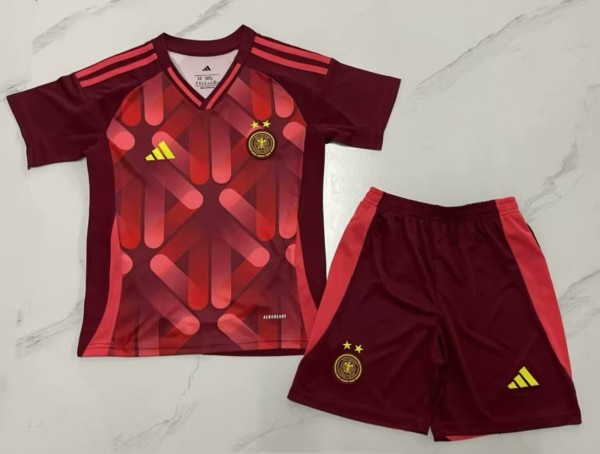 2025 Germany Away Kids Soccer Jersey*两颗星