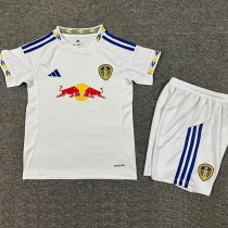 25-26 Leeds United Home Kids Soccer Jersey 25-26 Leeds United Home Kids Soccer Jersey