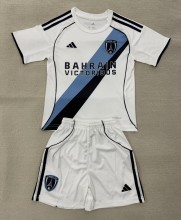 25-26 Paris FC Away Kids Soccer Jersey