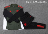 25-26 Bayern High Quality Half Pull Tracksuit