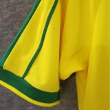 1998 Ronaldo # 9 Brazil Home Retro Soccer Jersey