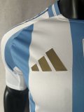 2024 Argentina Home Player Version Soccer Jersey