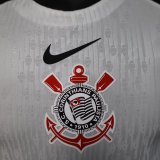 25-26 Corinthians Home Player Version Soccer Jersey
