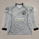 25-26 Club America Third Long Sleeve Soccer Jersey (长袖)