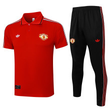 25-26 Man Utd High Quality Polo Tracksuit