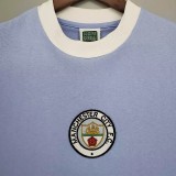 1972 Man City Home Retro Soccer Jersey