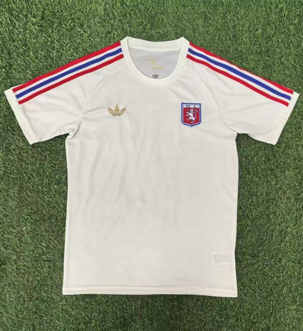 25-26 Lyon White Fans Training shirts