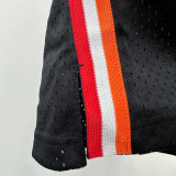 2013-2014 HEAT JAMES #6 Black Retro Top Quality Hot Pressing NBA Jersey