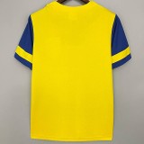 1993-1995 Parma Yellow Retro Soccer Jersey