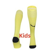 25-26 Man City Yellow Goalkeeper Kids Socks 25-26 Man City Yellow Goalkeeper Kids Socks