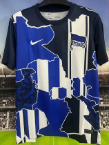 25-26 Hertha Berlin Blue Special Edition Fans Soccer Jersey