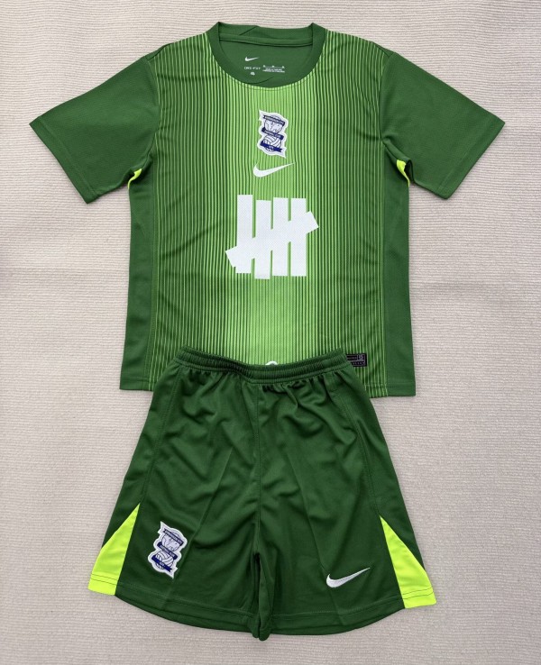 25-26 Birmingham Green GoalKeeper Kids Soccer Jersey