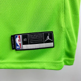 TIMBERWOLVES EDWARDS #5 Fluorescent green Top Quality Hot Pressing NBA Jersey (Trapeze Edition)