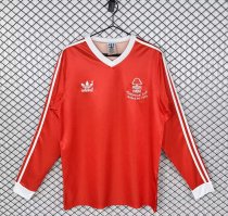 1977-1980 Nottingham Home Long Sleeve Retro Soccer Jersey 1977-1980 Nottingham Home Long Sleeve Retro Soccer Jersey