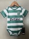 25-26 Sporting Lisbon Home Baby Infant Crawl Suit 1:1 Thai Quality