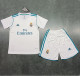 2017-2018 RMA Home Retro Kids Soccer Jersey