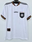 1996 Germany Home White Retro Soccer Jersey