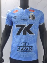 25-26 Santos FC Blue Special Edition Player Version Training Shirts