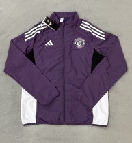 25-26 Man Utd Purple Windbreaker 25-26 Man Utd Purple Windbreaker