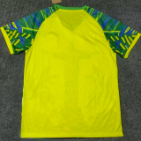 25-26 Brazil Yellow Green Special Edition Training shirts 1:1 Thai Quality(黄袖口)