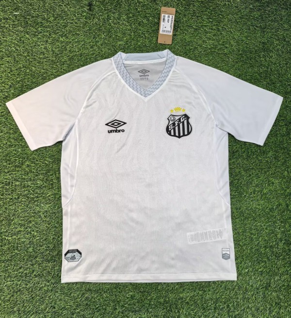 25-26 Santos FC Home Fans Soccer Jersey