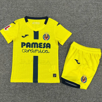 25-26 Villarreal Home Kids Soccer Jersey 25-26 Villarreal Home Kids Soccer Jersey