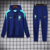 25-26 Brazil Royal blue Hoodie Tracksuit (卫衣套装) 25-26 Brazil Royal blue Hoodie Tracksuit (卫衣套装)