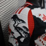 25-26 RMA Black White Special Edition Player Version Soccer Jersey