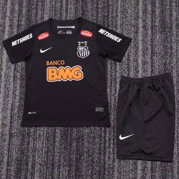 2013 Santos FC Away Kids Retro Soccer Jersey