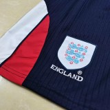 1998 England Home Retro Shorts Pants