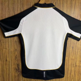 2001-2002 Man Utd 100th Centenary White Black Retro Soccer Jersey