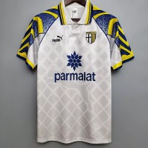 1995-1997 Parma White Retro Soccer Jersey 1995-1997 Parma White Retro Soccer Jersey