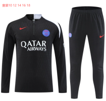 25-26 PSG High Quality Kids Half Pull Tracksuit 25-26 PSG High Quality Kids Half Pull Tracksuit