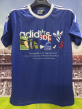 2025 AD Blue Casual T-Shirt (三叶AD)