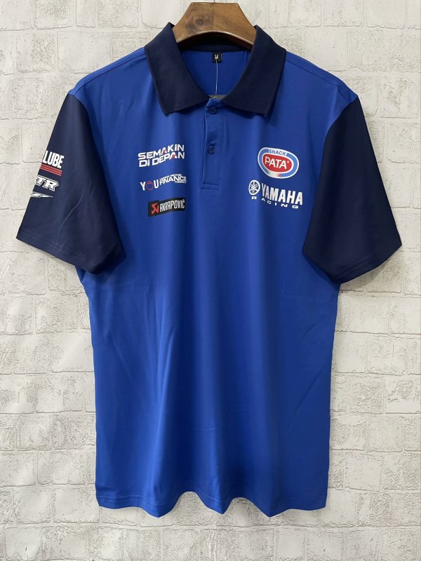 2025 F1 YAMAHA New Pattern Short Sleeve Racing Suit