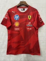 2025 F1 Ferrari New Pattern Short Sleeve Racing Suit 2025 F1 Ferrari New Pattern Short Sleeve Racing Suit