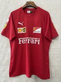 2025 F1 Ferrari New Pattern Red Short Sleeve Racing Suit