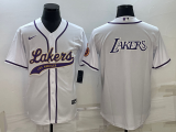 2025 MLB Los Angeles Lakers New Pattern Jersey
