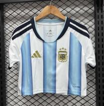2026 Argentina Home Women Cheerleading Short-sleeved (女)