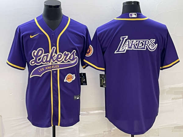 2025 MLB Los Angeles Lakers New Pattern Jersey
