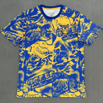 25-26 Tigres UANL Yellow Blue Training shirts 25-26 Tigres UANL Yellow Blue Training shirts