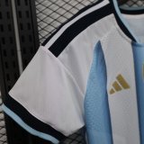 2026 World Cup Argentina Home Women Player Version Soccer Jersey (女)