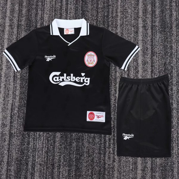 1996-1997 LIV Third Retro Kids Soccer Jersey