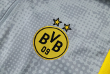 25-26 Dortmund High Quality Half Pull Tracksuit
