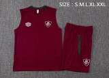 25-26 Fluminense High Quality Tank Top And Shorts Suit