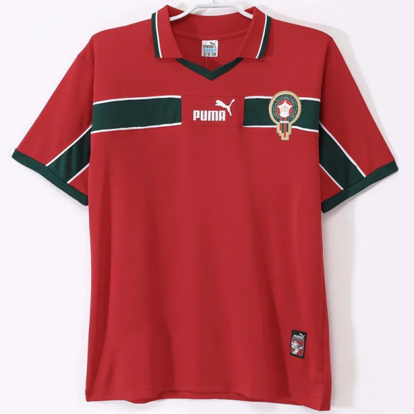 1998 Morocco Away Retro Soccer Jersey