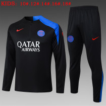 25-26 PSG High Quality Kids Half Pull Tracksuit 25-26 PSG High Quality Kids Half Pull Tracksuit
